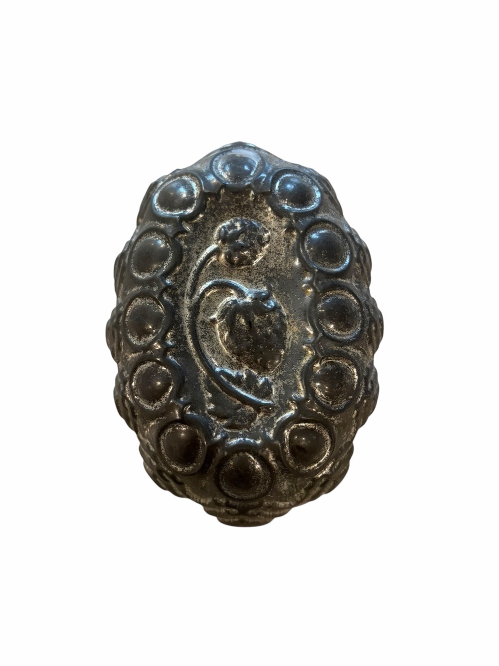 Vintage Metal Strawberry Dessert Mold Wall Decor